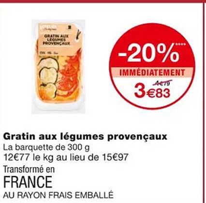 gratin aux légumes provençaux