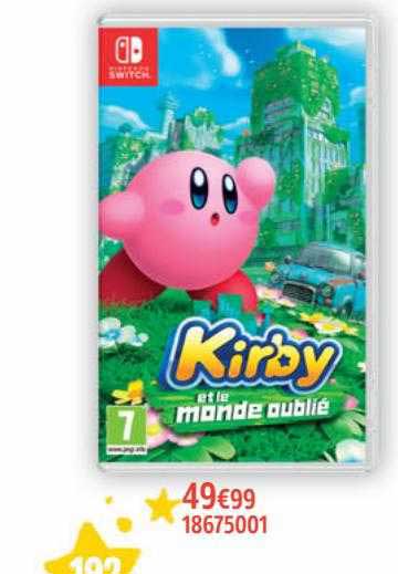 Kirby Et Le Monde Oublié