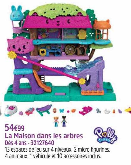 la maison dans les arbres polly pocket