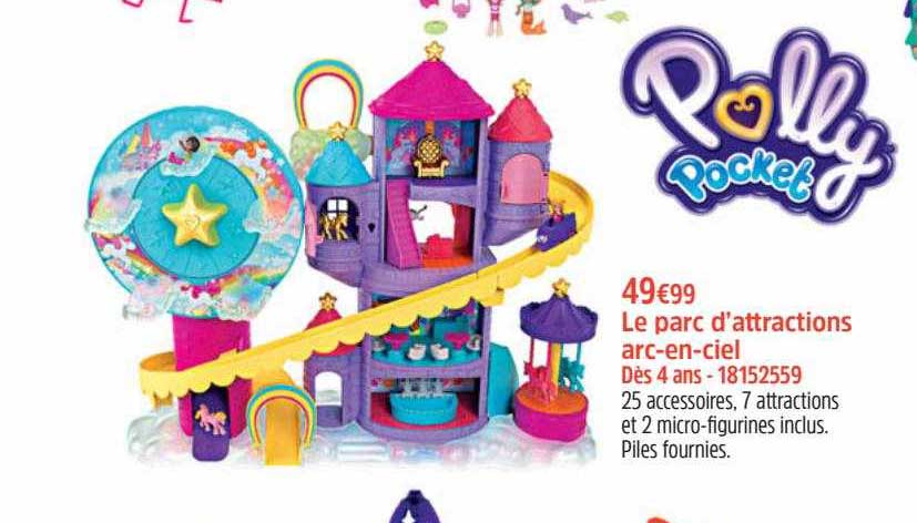 Le Parc D'attractions Arc-en-ciel Polly Pocket