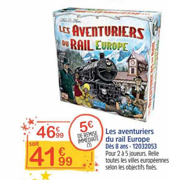 les aventuriers du rail europe