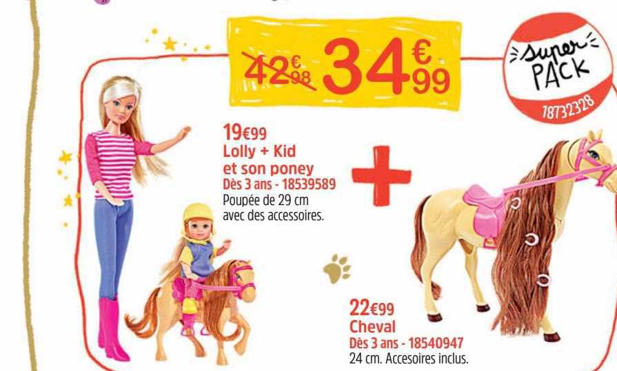 lolly + kid et son poney