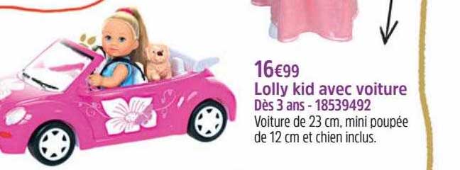 lolly kid avec voiture