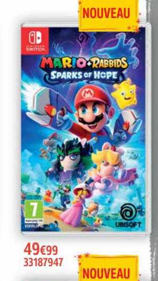 mario + rabbids sparks or hope
