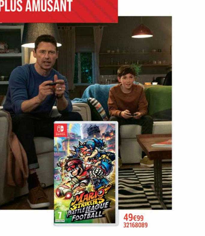 mario strikers battle league football