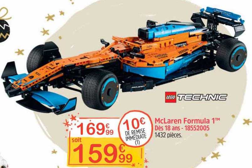 mcLaren formula 1 lego technic