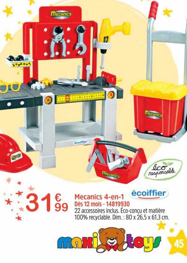 mecanics 4-in-1 écoiffier