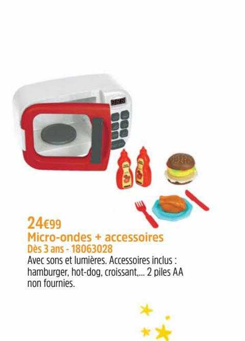 micro-ondes + accessoires