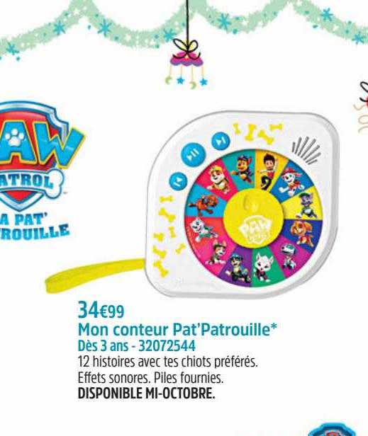 mon conteur pat'patrouille