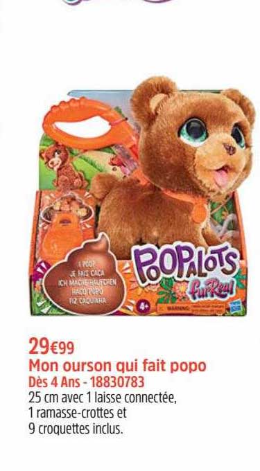 mon ourson qui fait popo