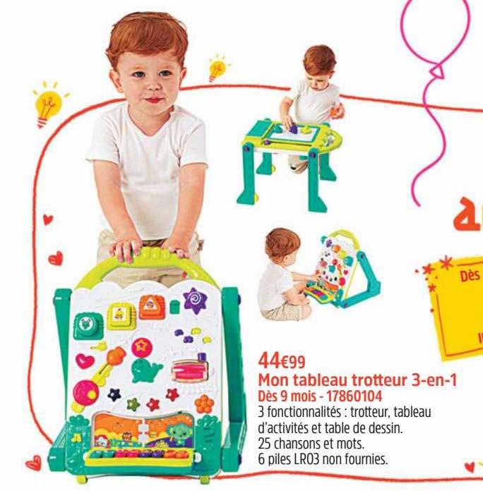 mon tableau trotteur 3-en-1