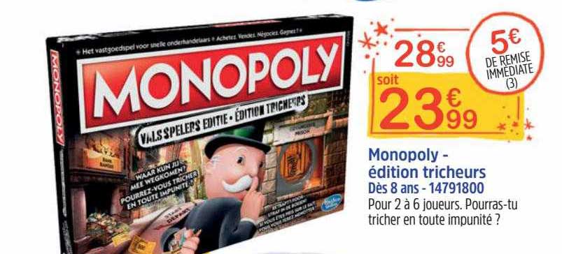 monopoly - édition tricheurs