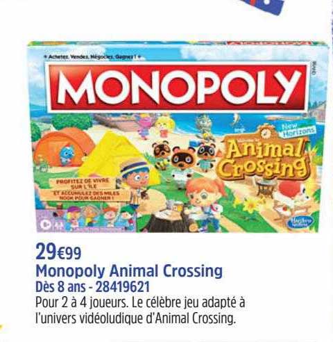 monopoly animal crossing