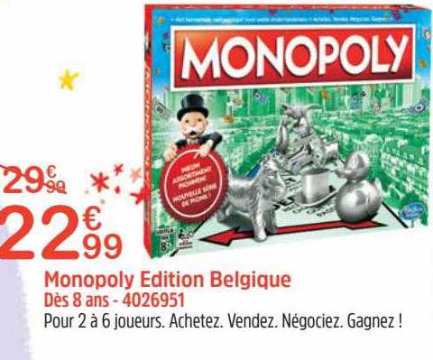 monopoly édition belgique