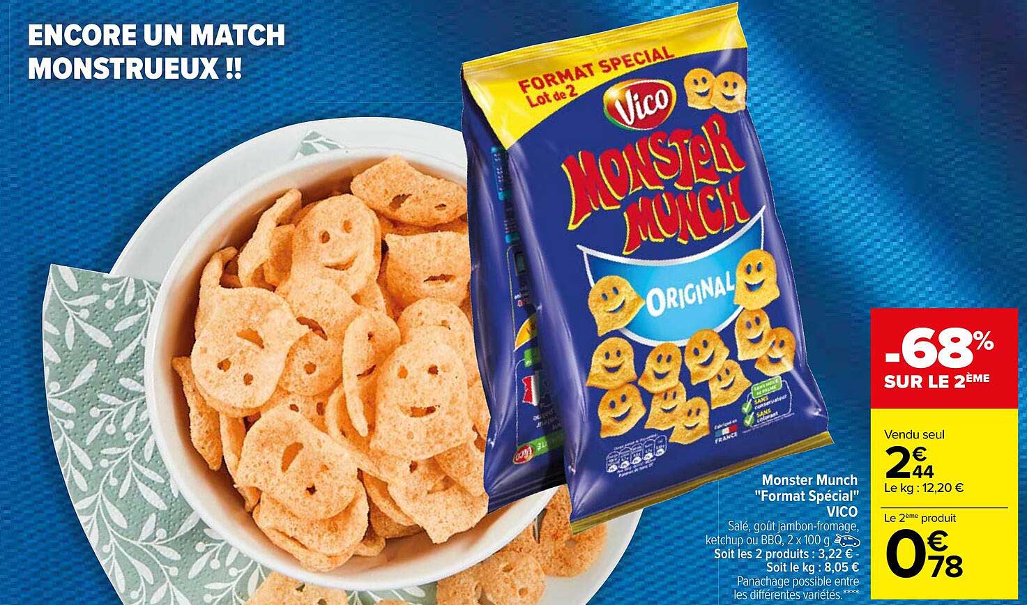 monster munch "format spécial" vico