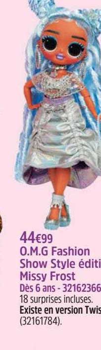 o.m.g. fashion show style édition missy frost