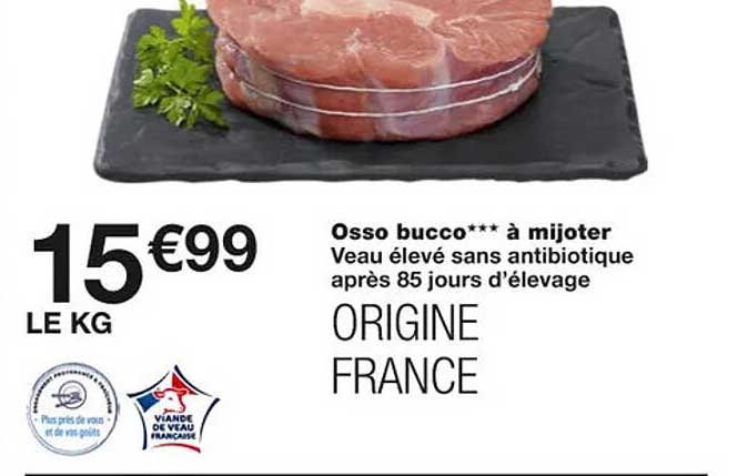 osso bucco*** à mijoter