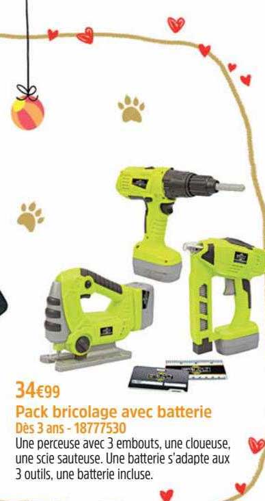 Pack Bricolage Avec Batterie