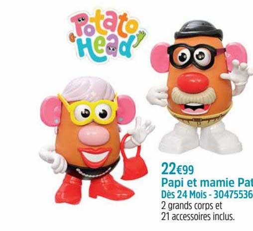 papi et mamie potato head