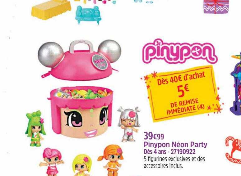 pinypon néon party