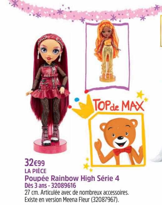 poupée rainbow high série 4
