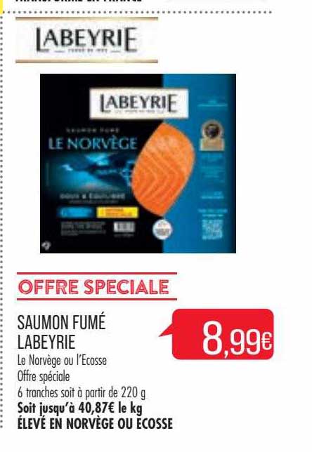 Saumon Fumé Labeyrie
