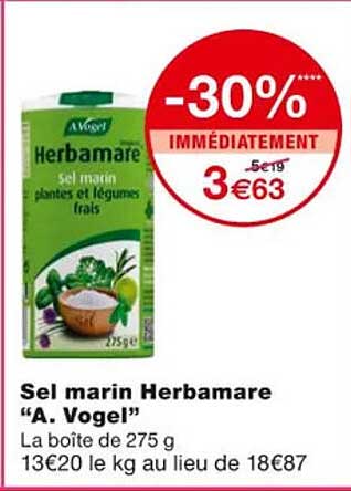 sel marin herbamare "a. vogel"