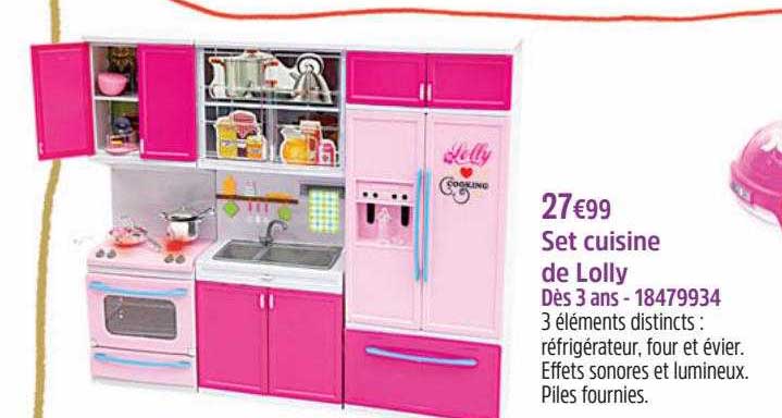 set cuisine de lolly
