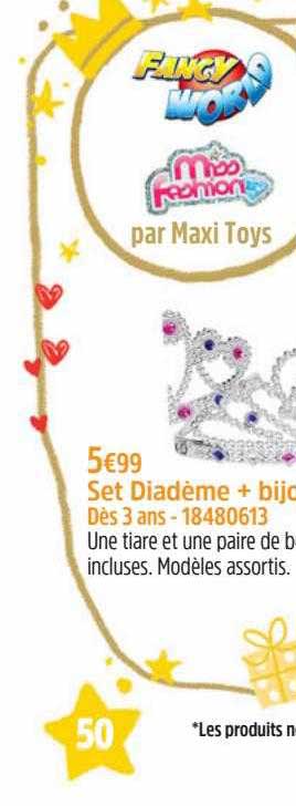 set diadème + bijoux
