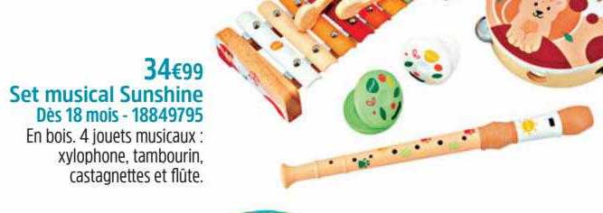 set musical sunshine