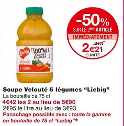 Soupe Velouté 5 Légumes "liebig"