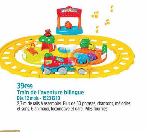 train de l'aventure bilingue