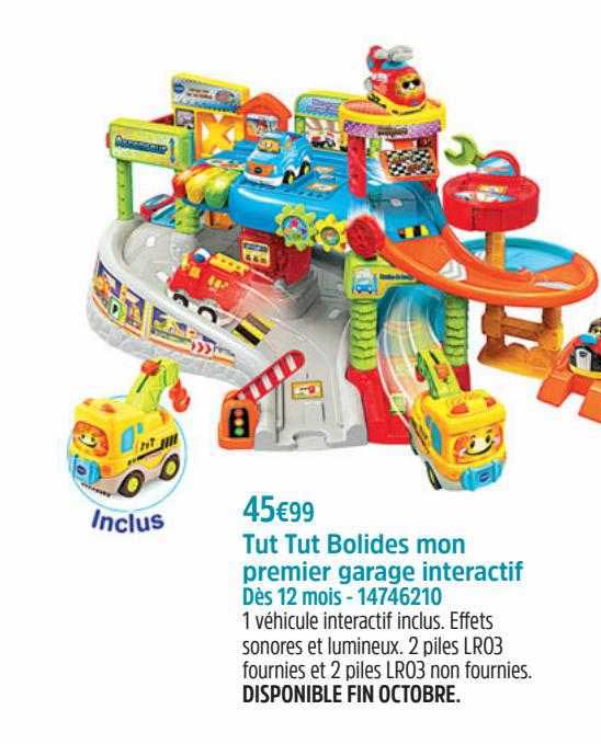 tut tut bolides mon premier garage interactif