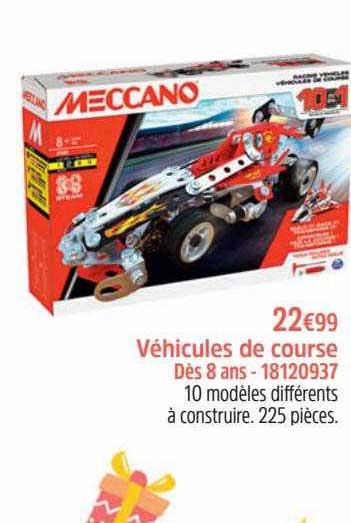 Véhicules De Course Meccano