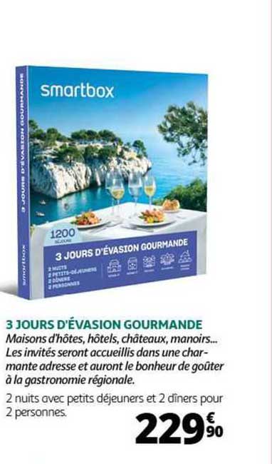 3 jours d'évasion gourmande