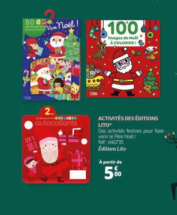 activités des éditions lito