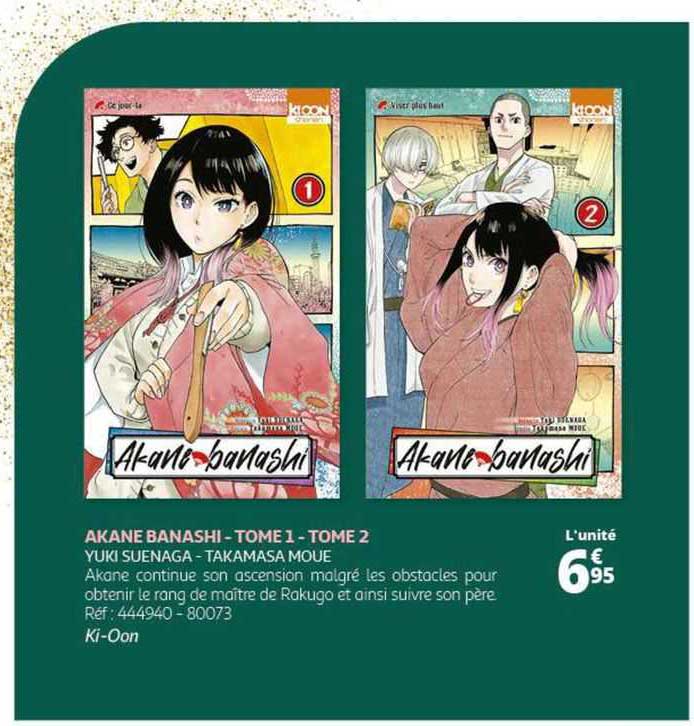 Akane Banashi - Tome 1 - Tome 2