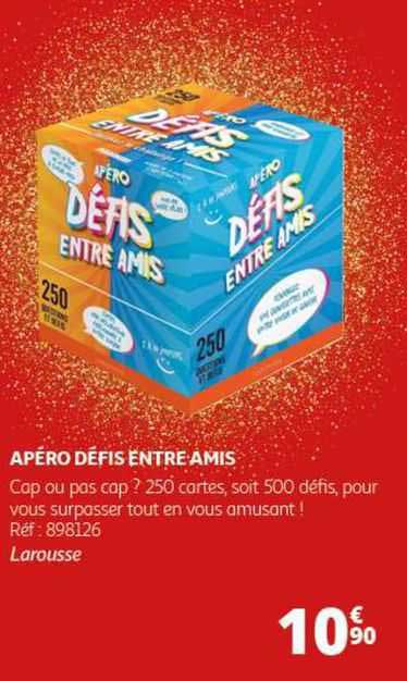 apéro défis entre amis