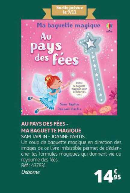 Au Pays Des Fées - Ma Baguette Magique Sam Taplin - Joanne Partis