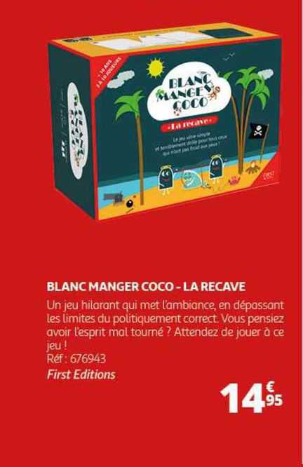 blanc manger coco - la recave