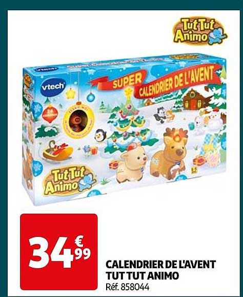 calendrier de l'avent tut tut animo