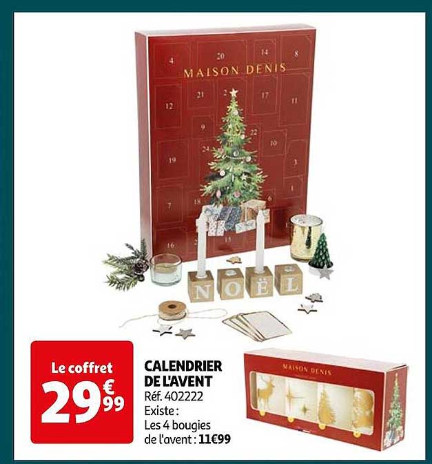 calendrier de l'avent