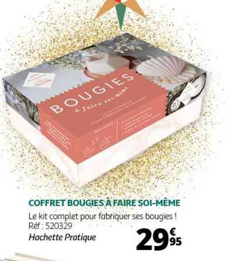 coffret bougies à faire soi-même
