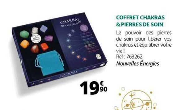 coffret chakras & pierres de soin