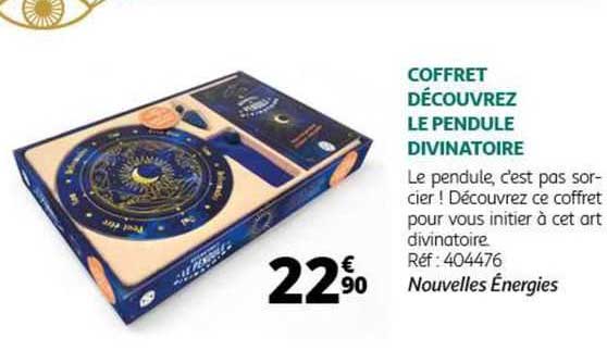 coffret découvrez le pendule divinatoire