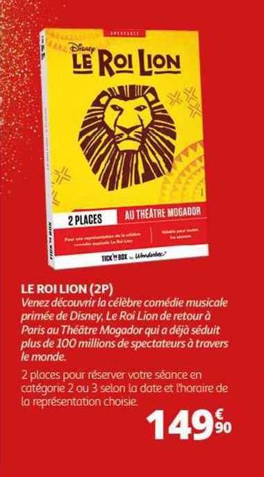 disney le roi lion (2p)