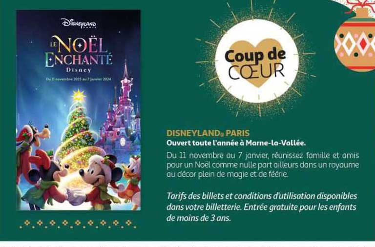 disneyland paris ouvert toute l'année à marne-la-vallée