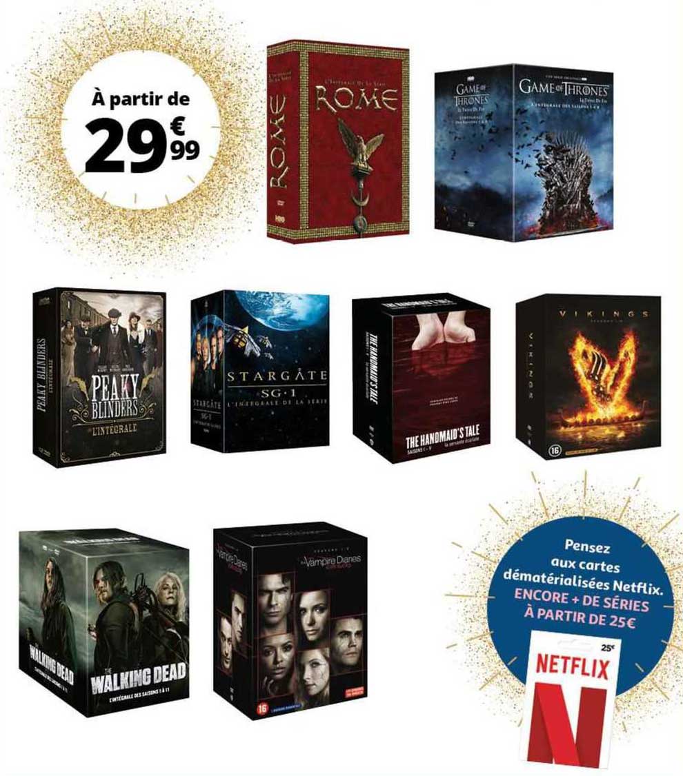 encore + de séries netflix