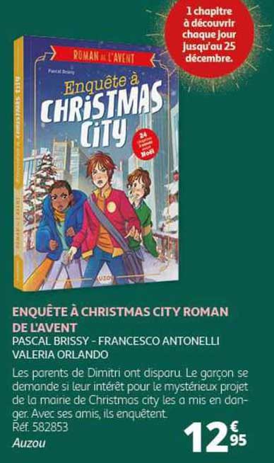 enquête à christmas city roman de l'avent
