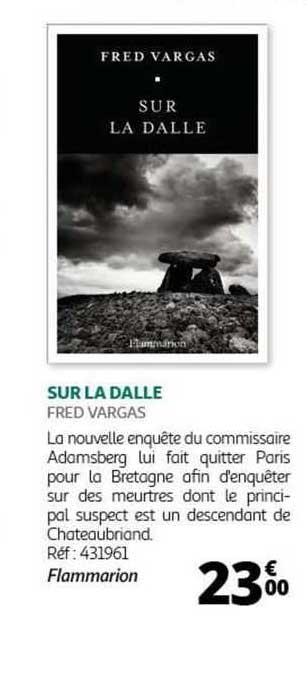 fred vargas - sur la dalle